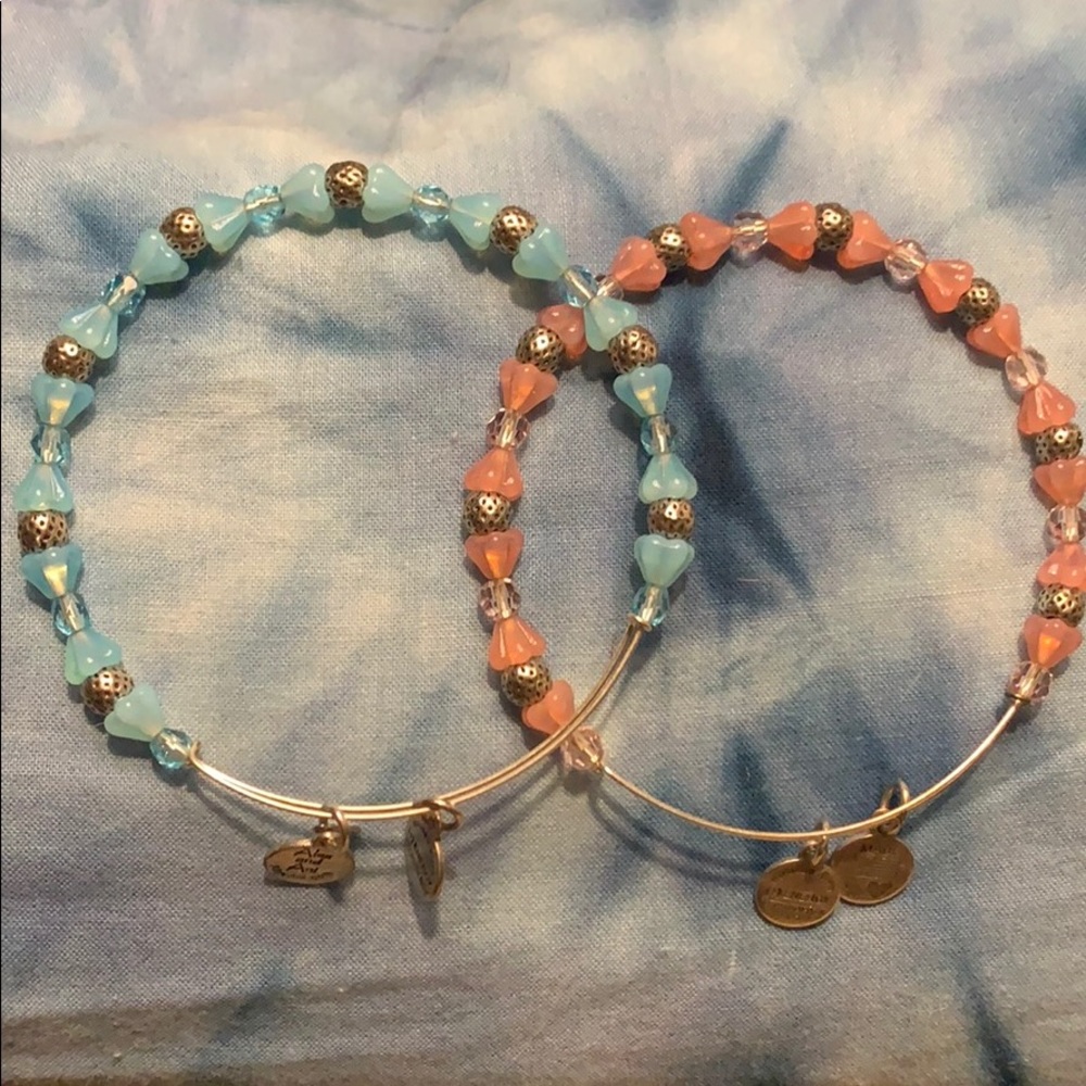 Alex And Ani Beaded Bracelet Bundle